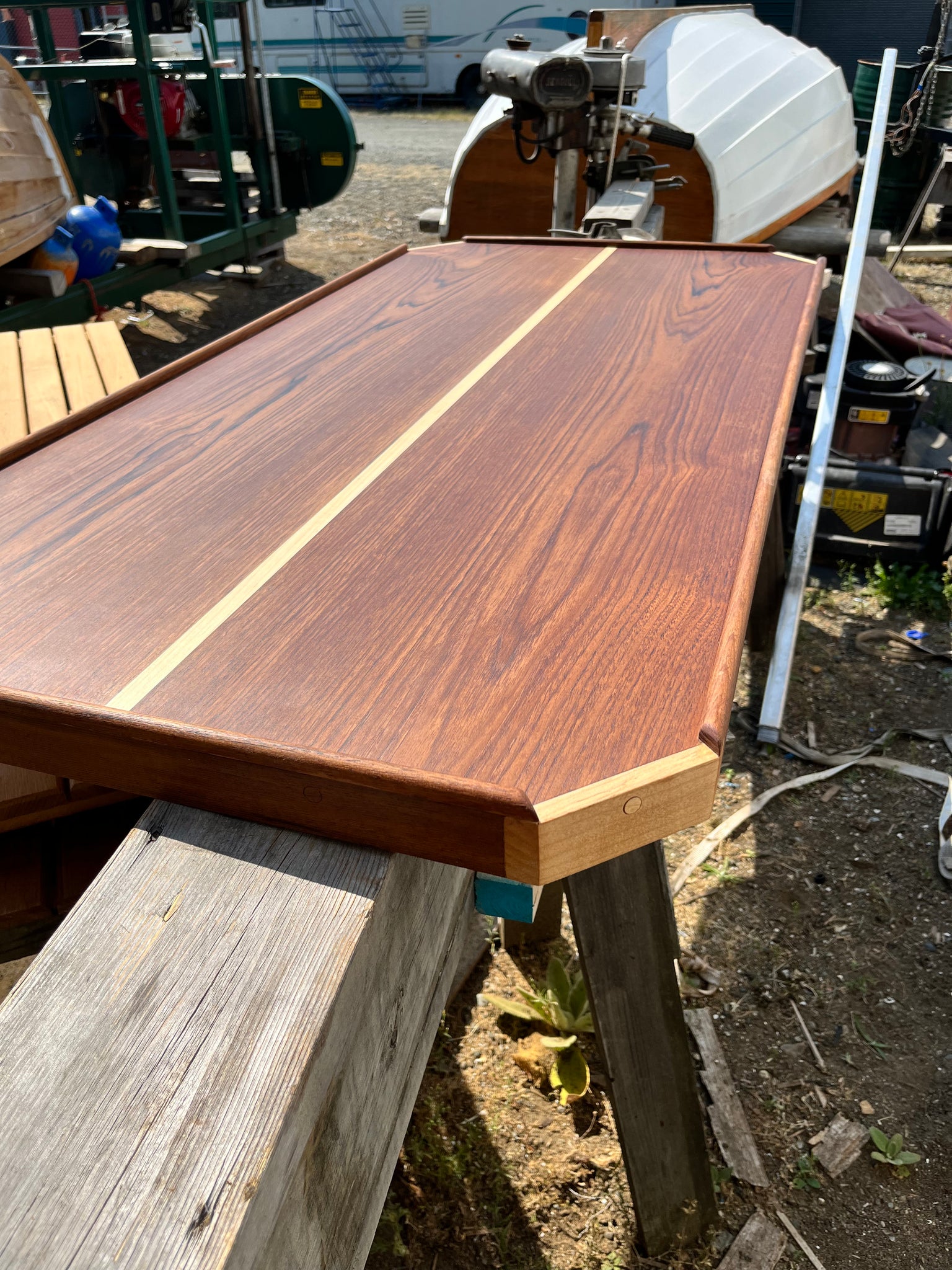 Teak Galley Table Top