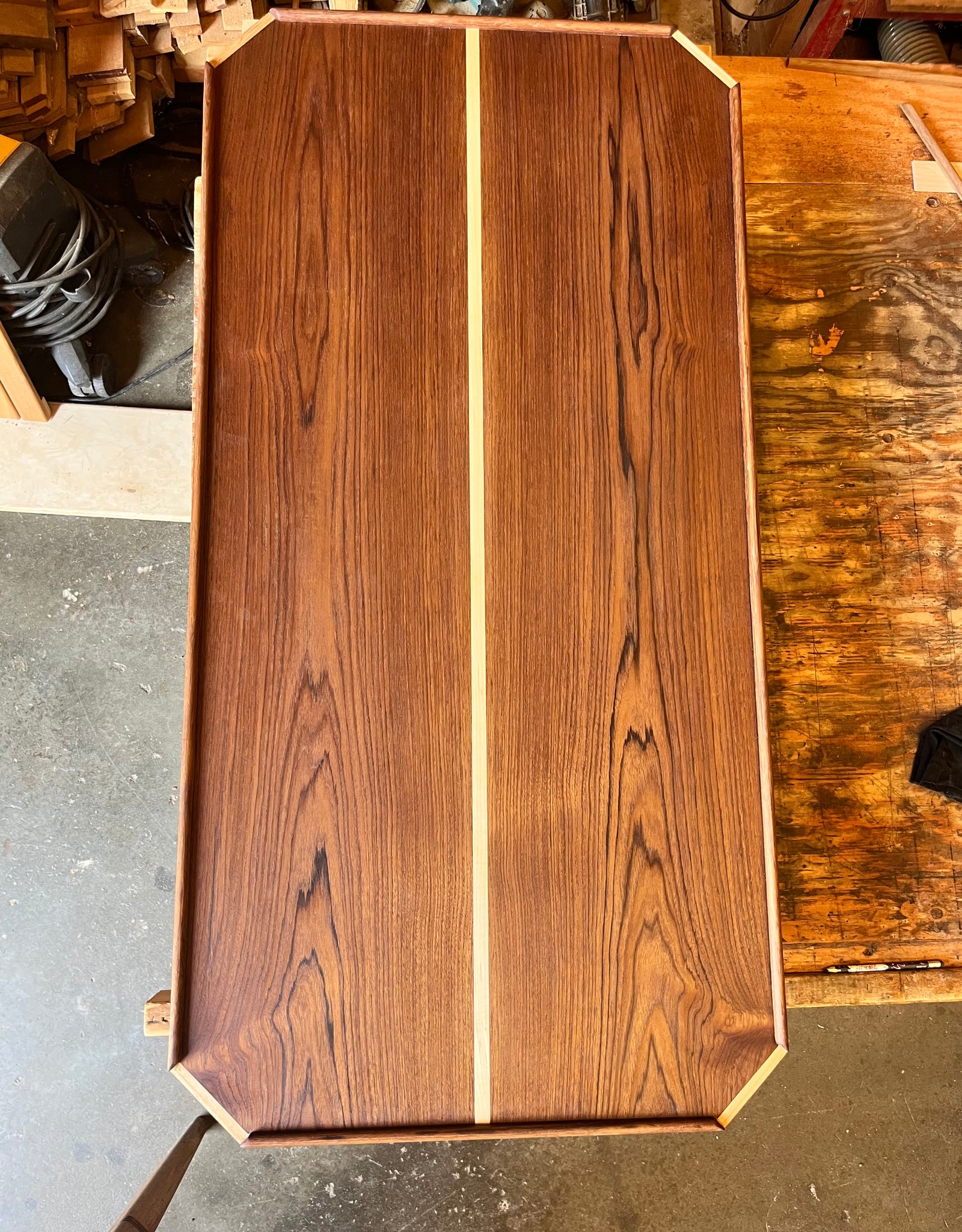 Teak Galley Table Top